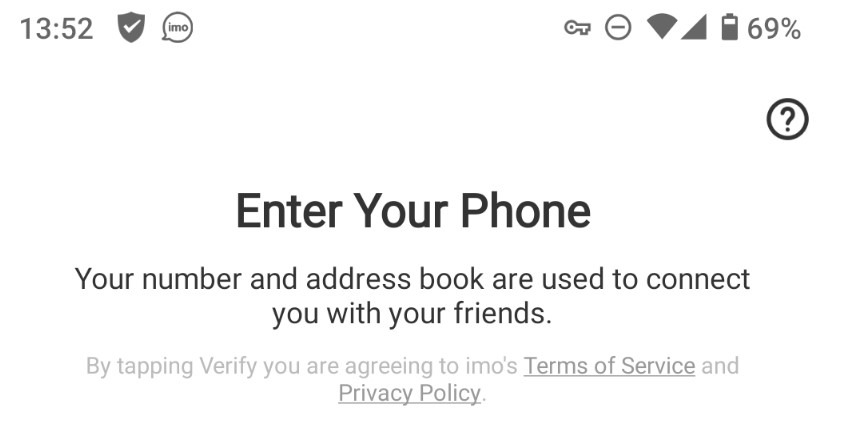enter your phone number